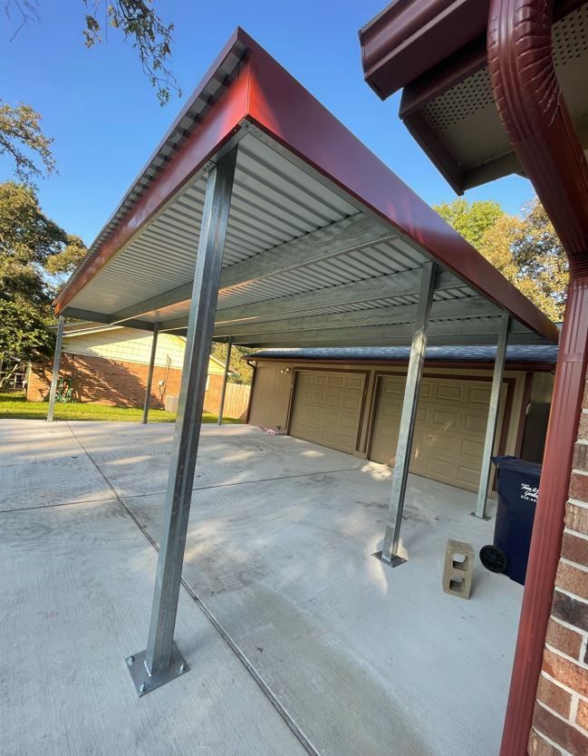 Galvanized Covers & Carports — Kool Covers project photo 9