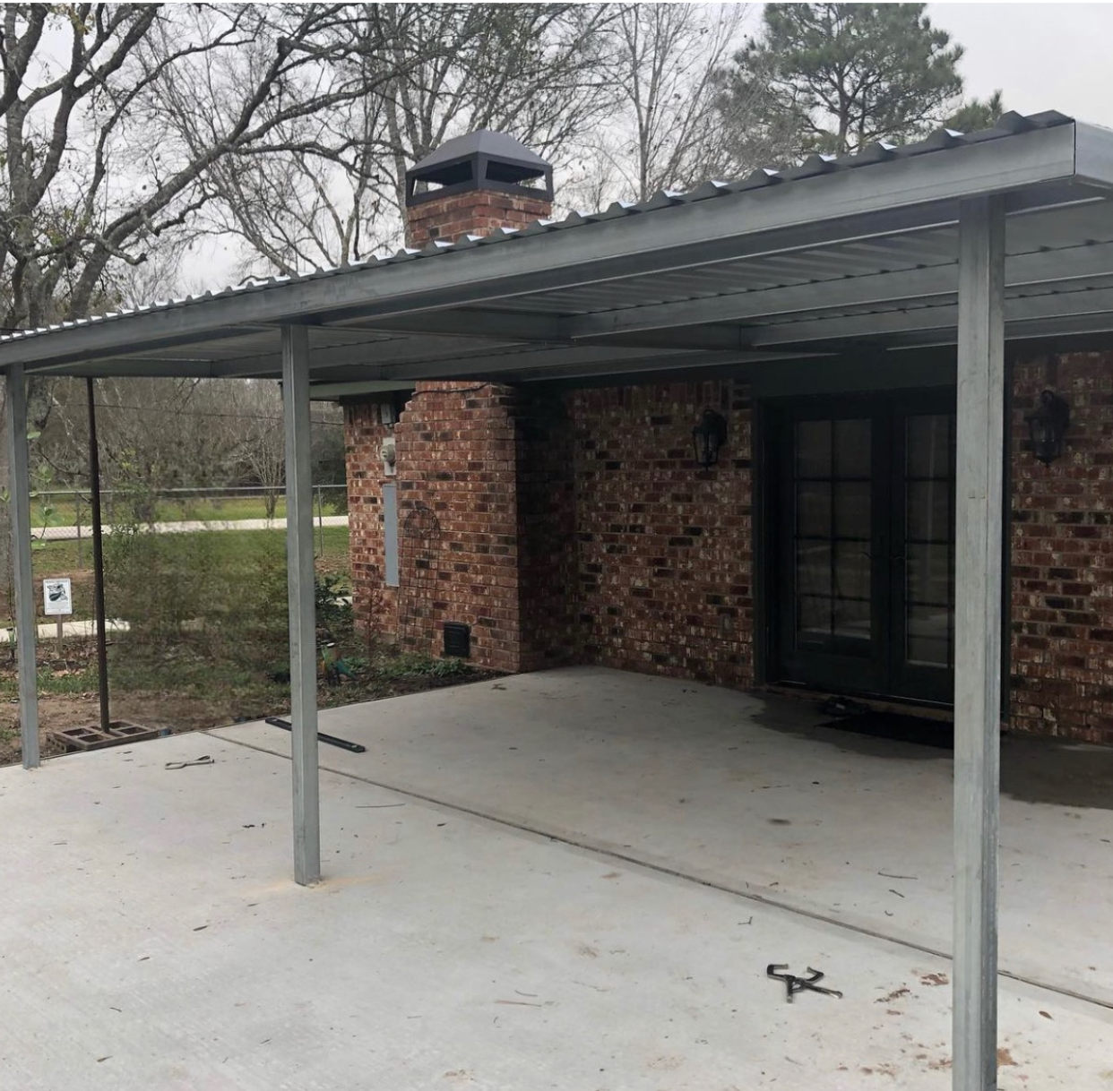 Galvanized Covers & Carports — Kool Covers project photo 13