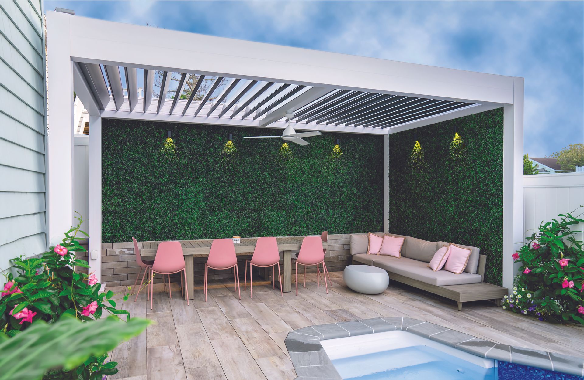 Louvered Pergolas — Kool Covers project photo 8